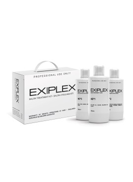 Θεραπεία μαλλιών Exiplex πακέτο 3τμχ 700ml
